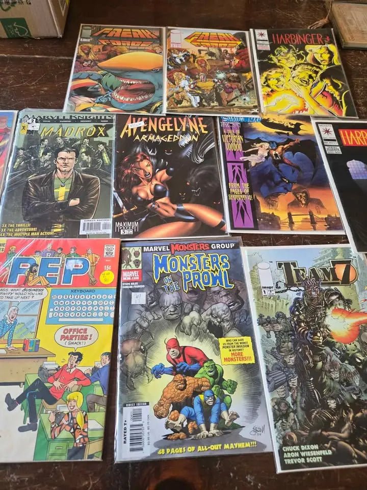 38 Comics Boarded and Bagged - The Junk Guru