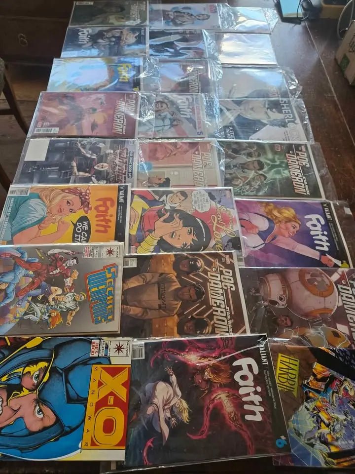 38 Comics Boarded and Bagged - The Junk Guru