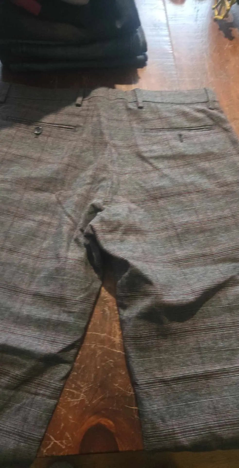 Pants with Striped Design | Size 46 - The Junk Guru