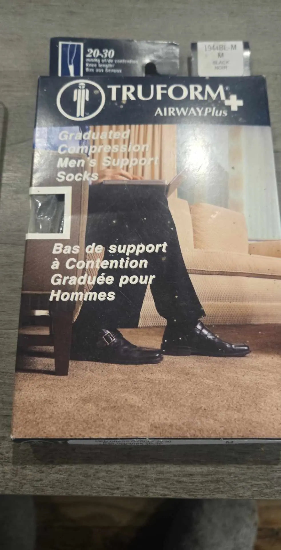 Tru Form AirwayPlus | Compression Men's Support Socks | From 1944! - The Junk Guru