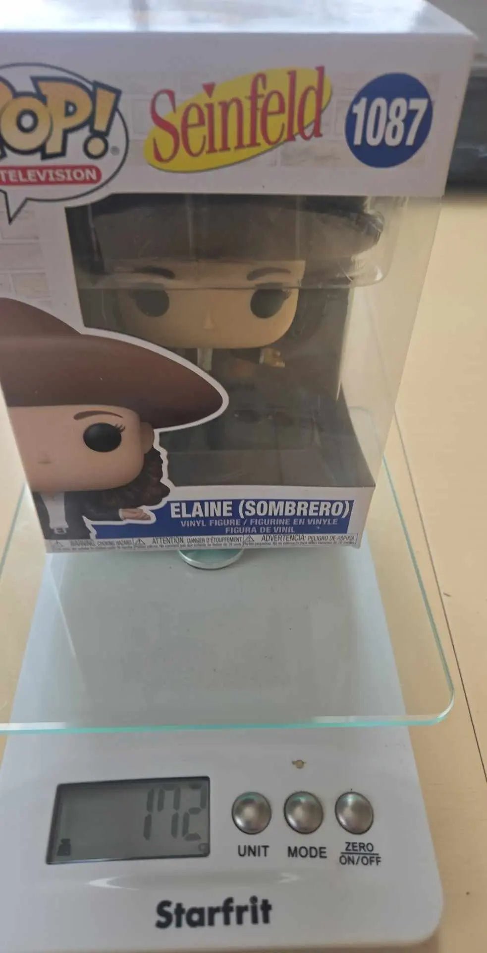Funko Pops! Seinfeld Elaine (Sombrero) #1087 - New in Box! - The Junk Guru