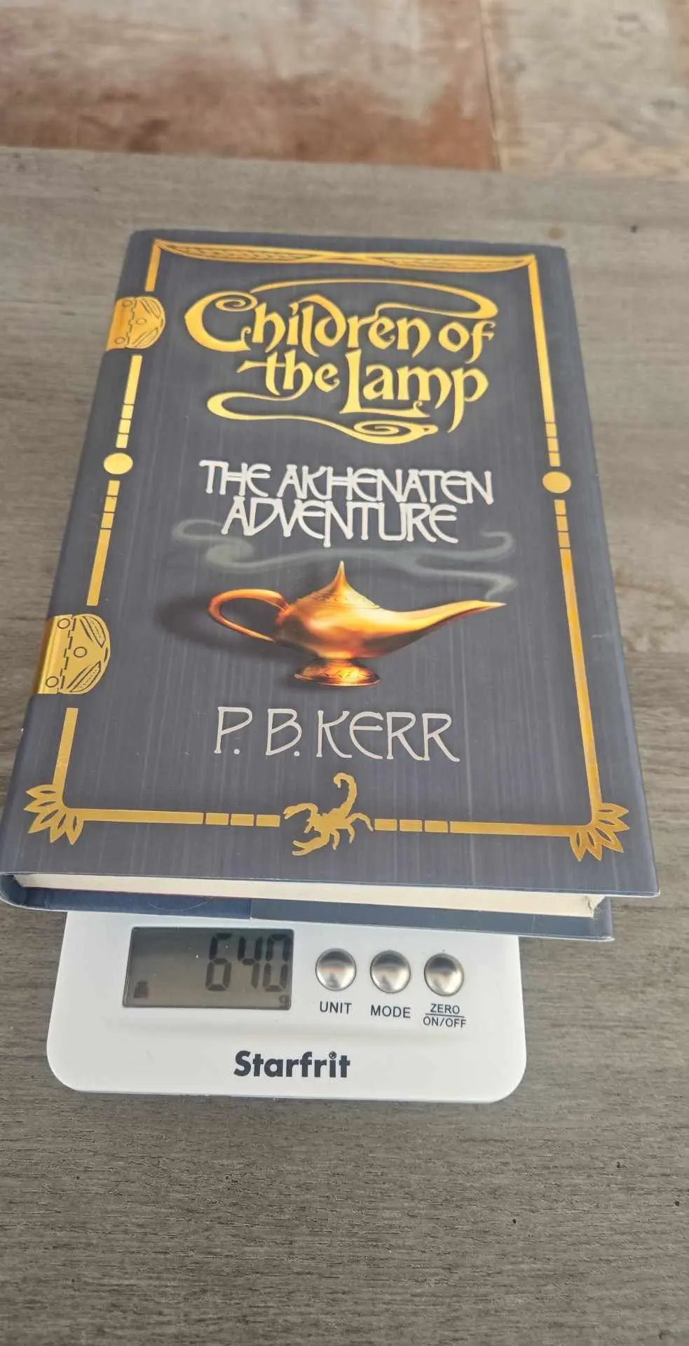 Children of the Lamp | The Akhenaten Adventure | P.B. Kerr | Hardcover - The Junk Guru