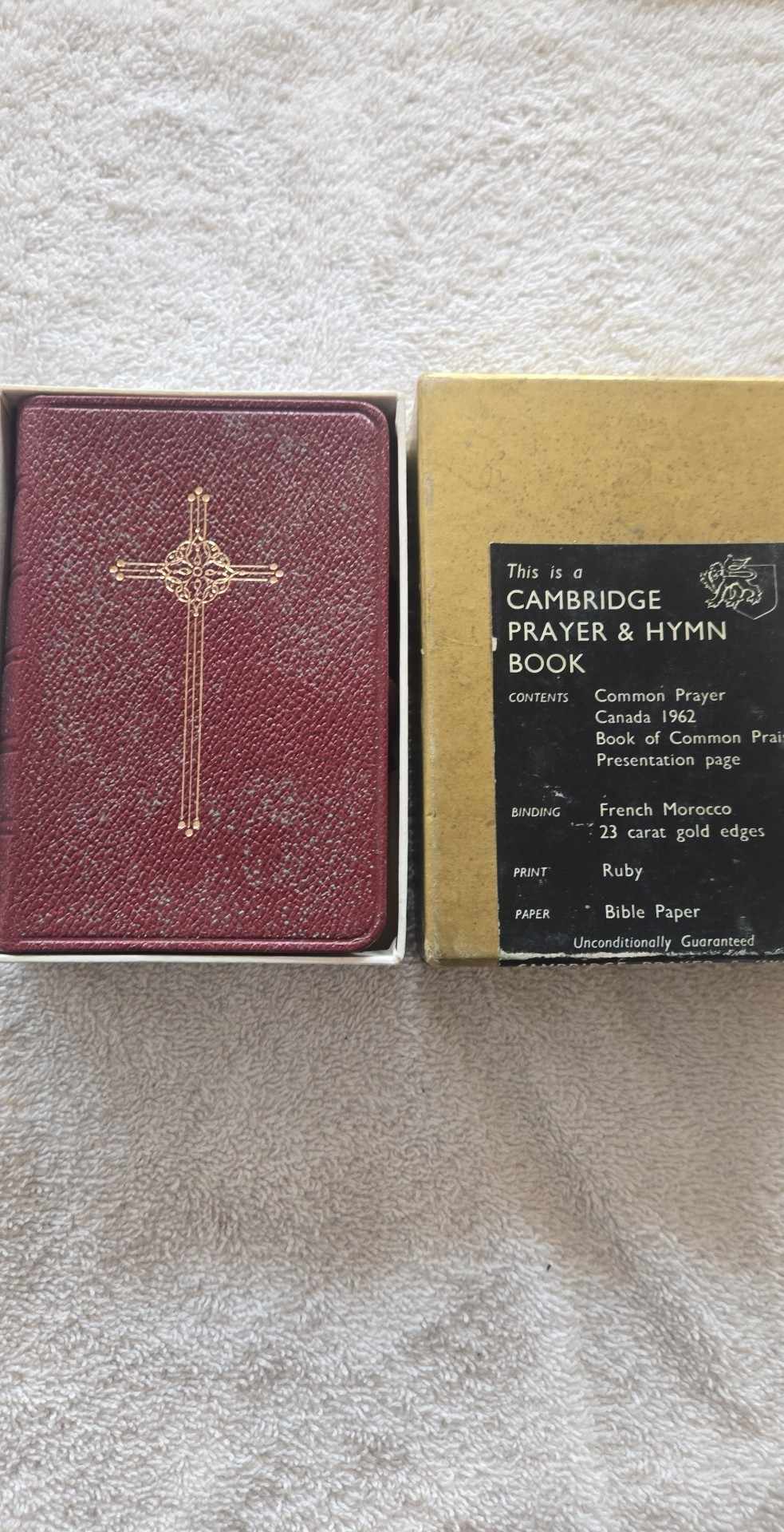 Cambridge Pray & Hymn Book | In Box - The Junk Guru