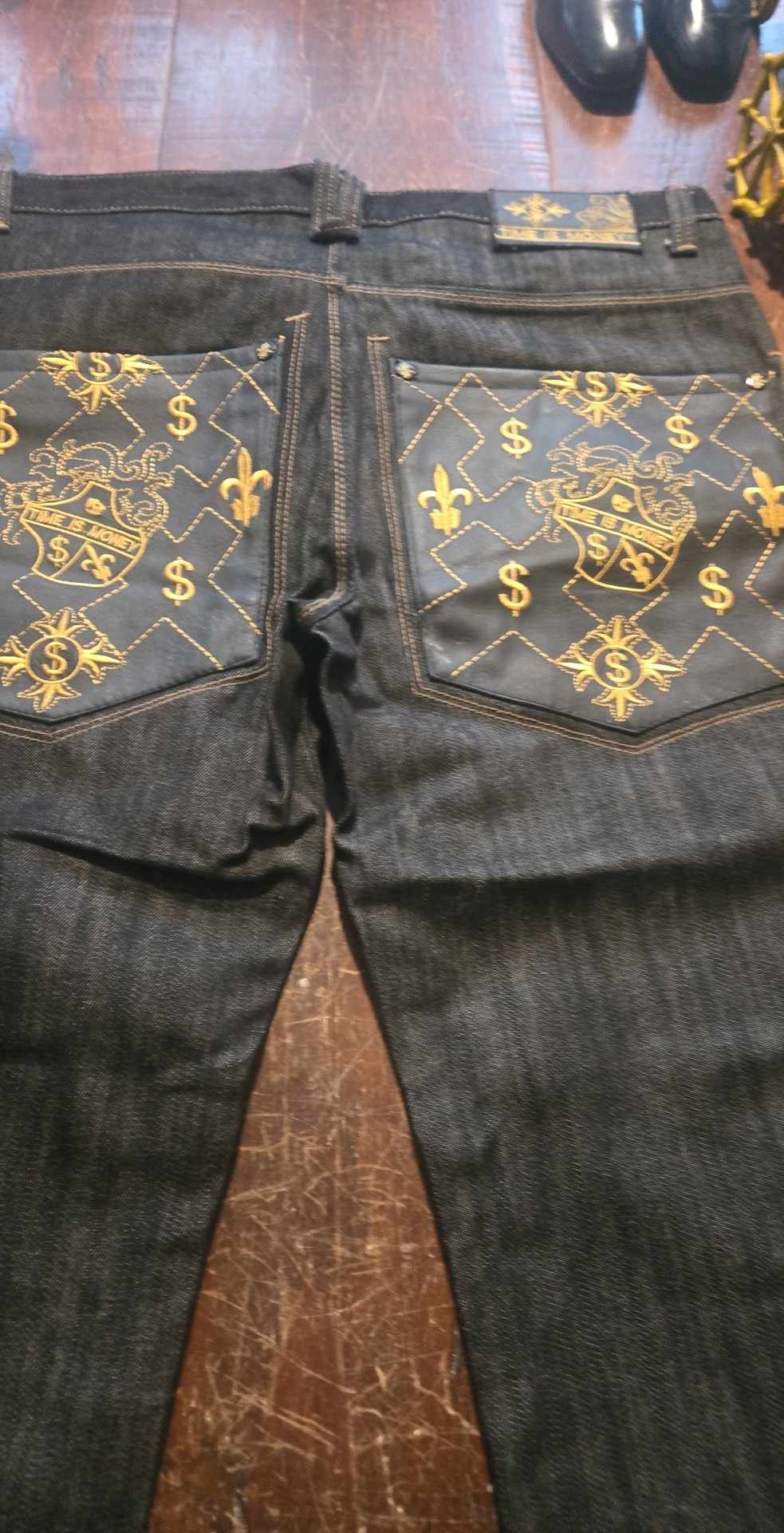 Jeans Size 34 | Time is Money Brand | Excellent Shape - The Junk Guru