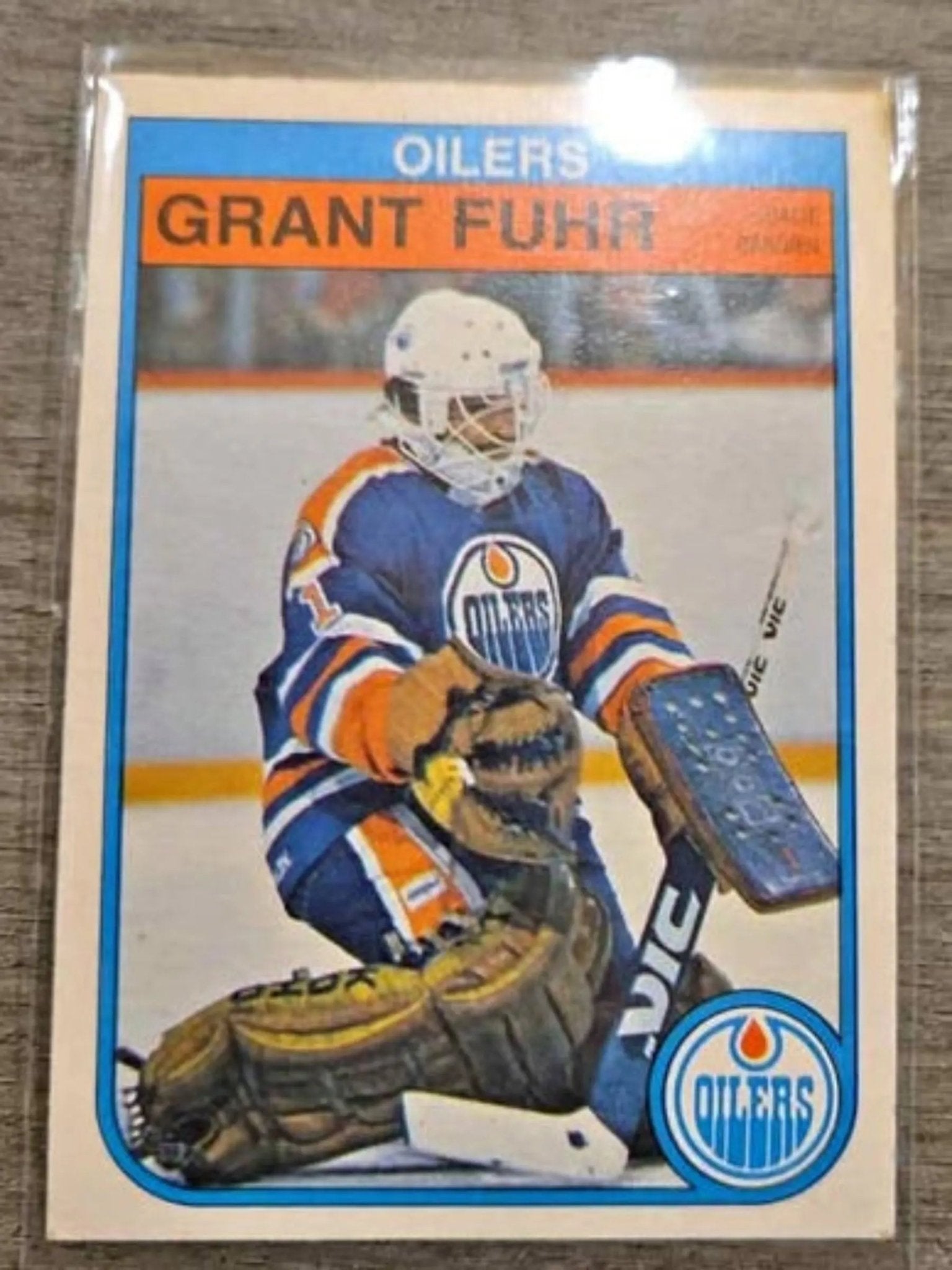 Oilers Rookie Card - Grant Fuhr - The Junk Guru