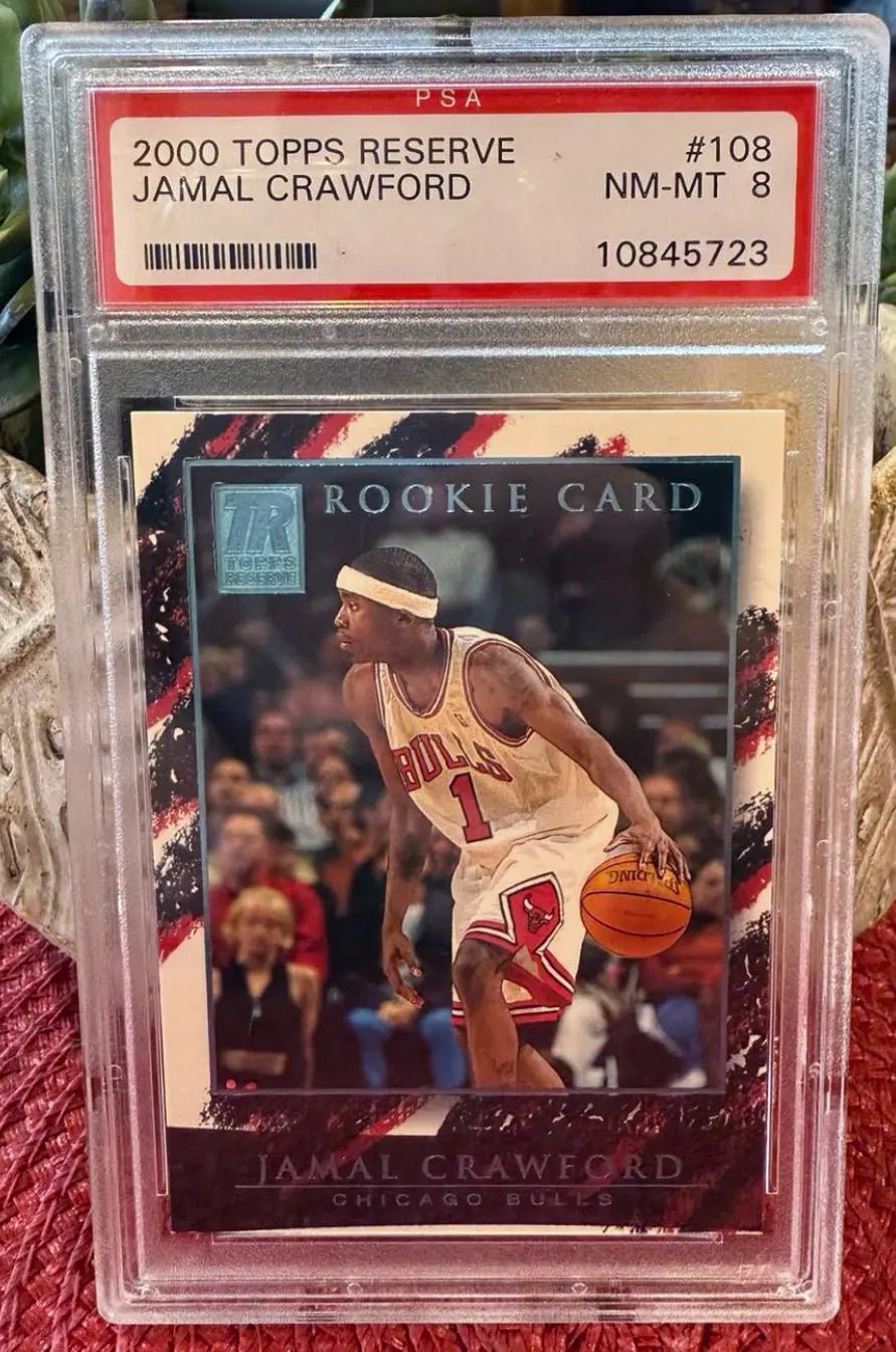 #108 JAMAL CRAWFORD | 2000 TOPPS | NM - MT 8 - The Junk Guru