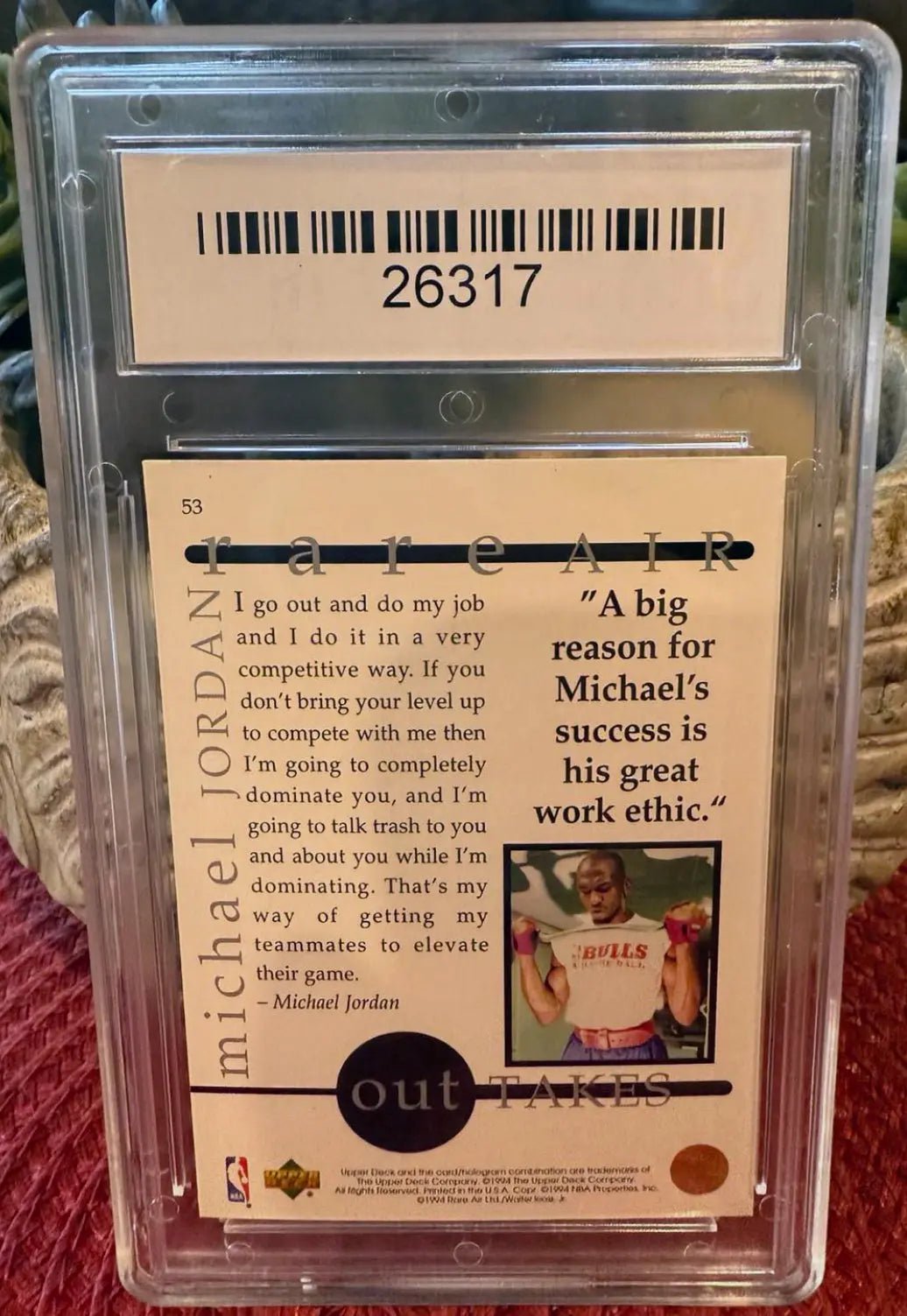 Michael Jordan | 1994 Upper Deck #53 | SGS GEM MINT 10 - The Junk Guru