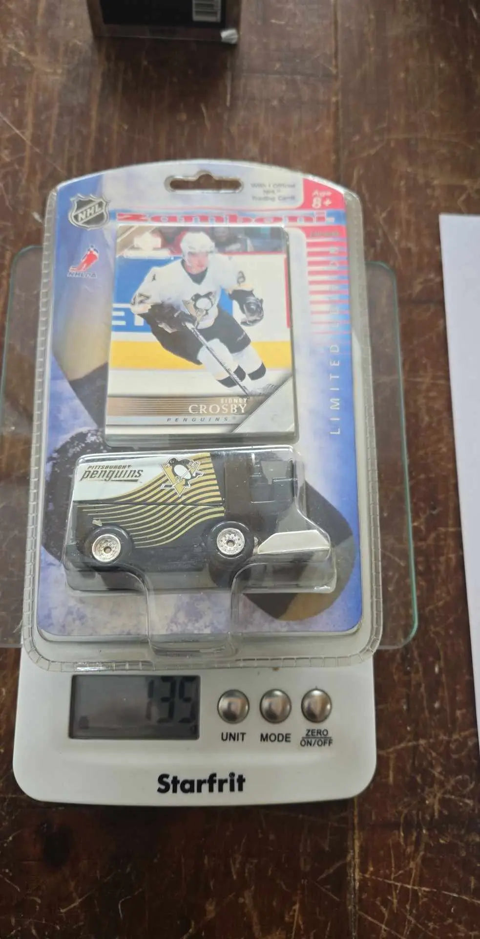 Sidney Crosby Rookie 2005 - 06 NHL Upper Deck | With Zamboni DIE CAST | New in Box - The Junk Guru