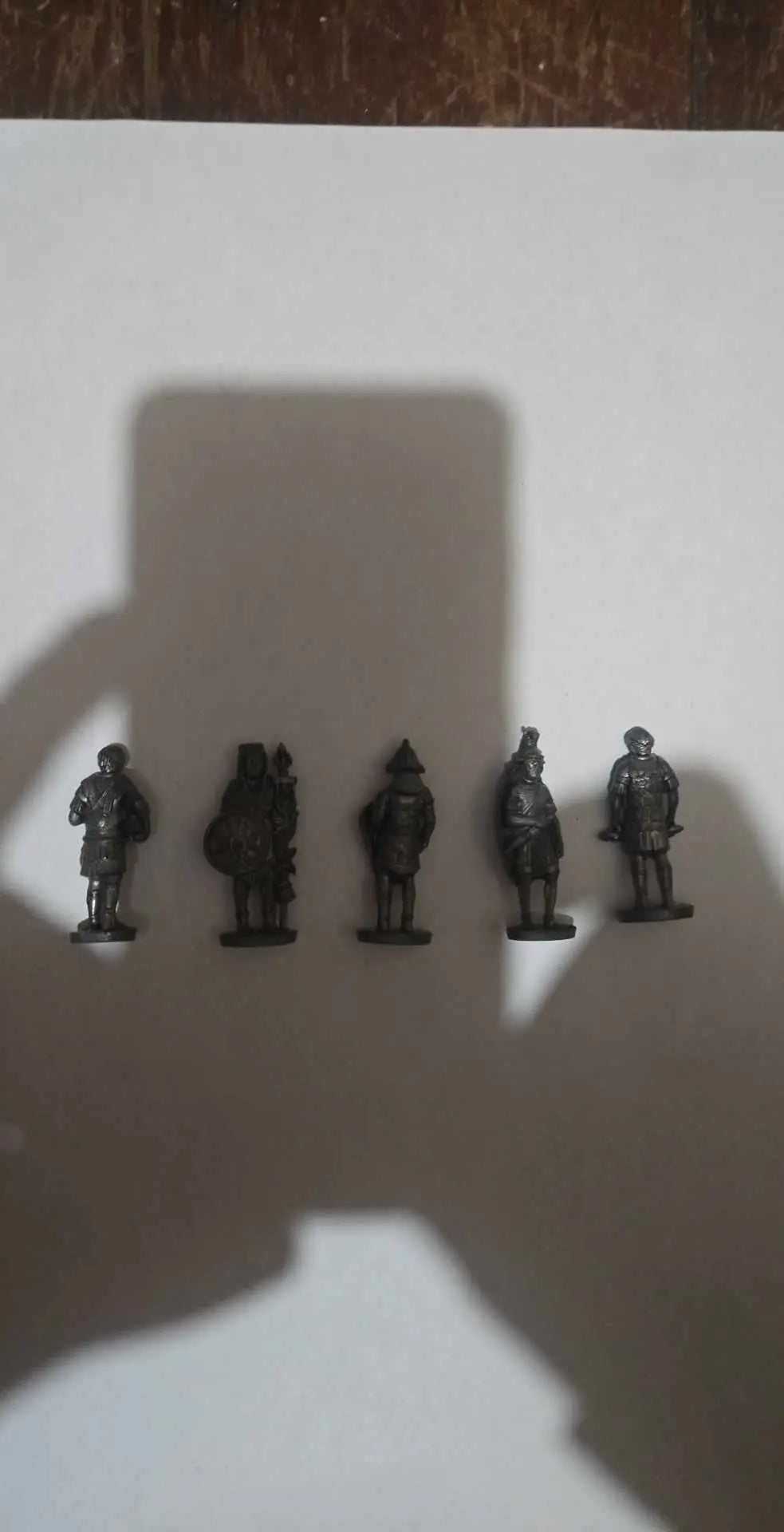 Pewter Figurines | Set of 5 | Pewter at The Junk Guru - The Junk Guru