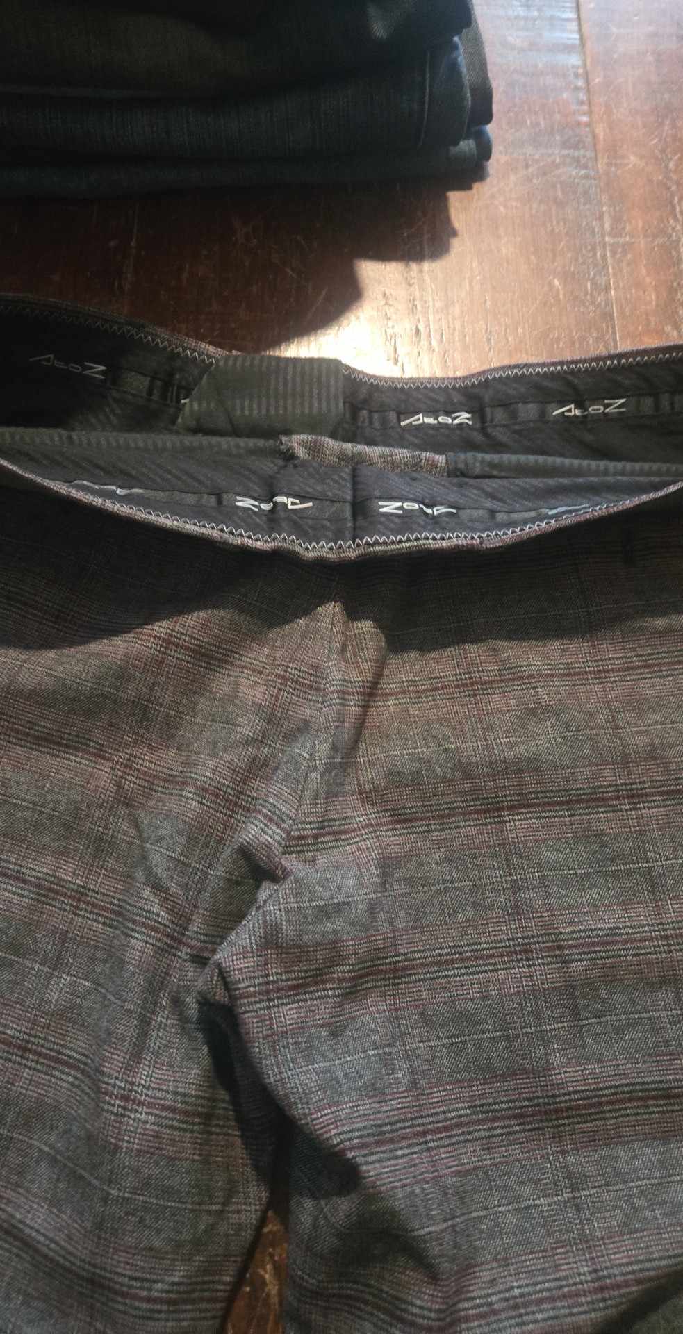 Pants with Striped Design | Size 46 - The Junk Guru