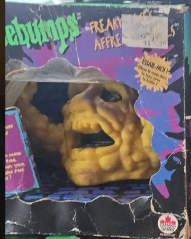 Goosebumps 1996 Freaky Faces - Mud Monster - New in Box - The Junk Guru