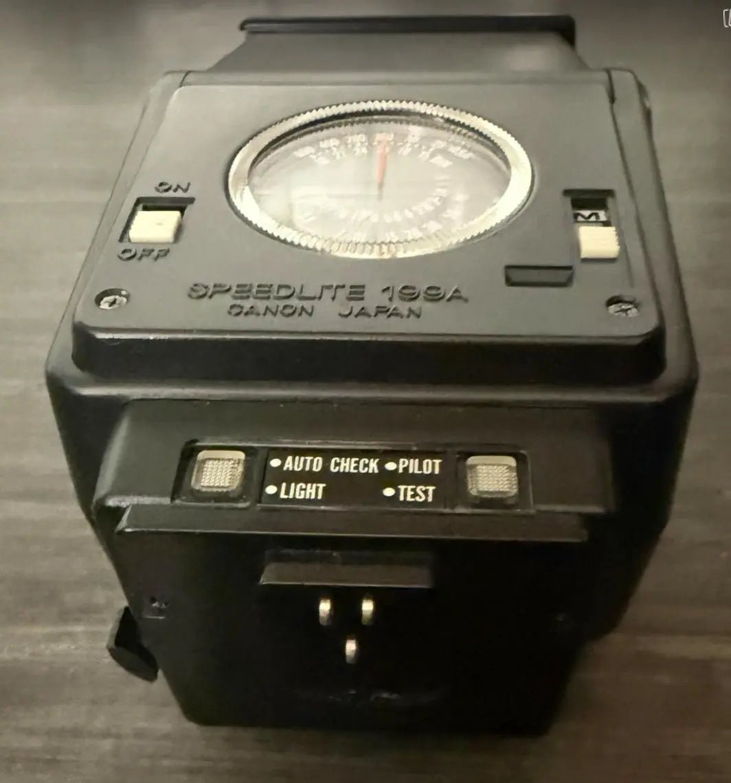 Canon Speedlite 199A | Camera Flash | In Original Bag | Great Condition | Untested - The Junk Guru