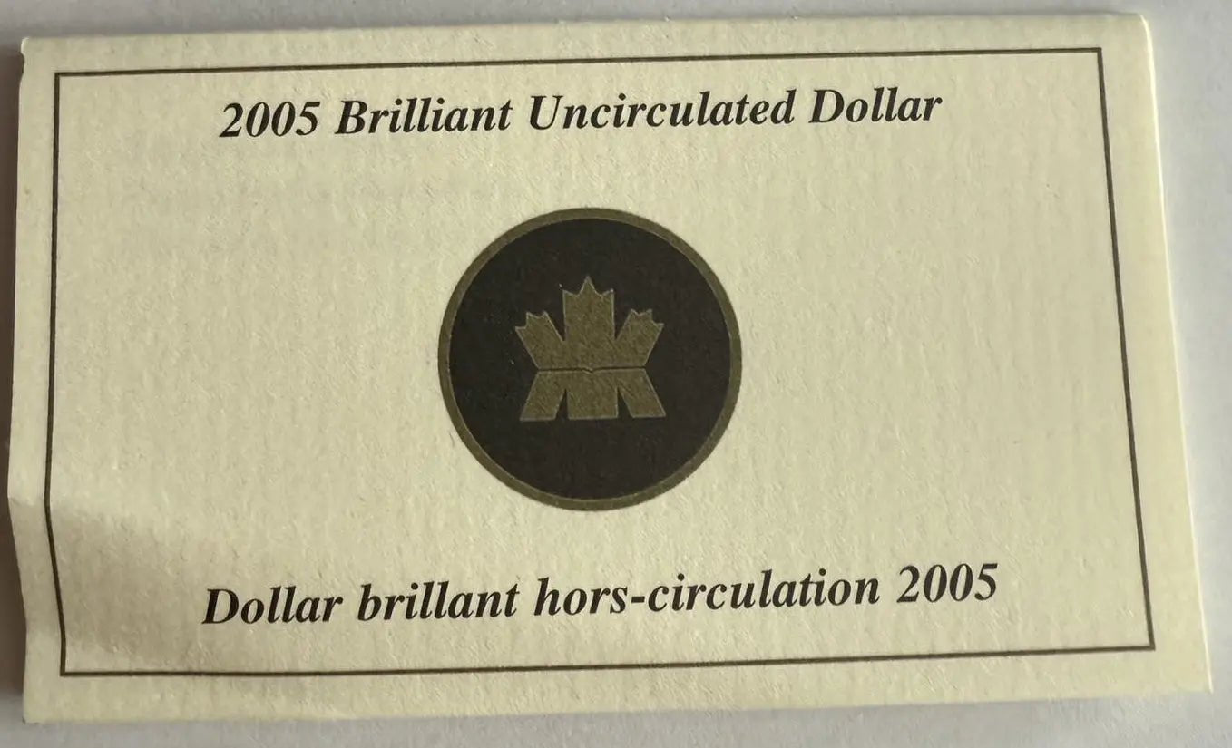 2005 Silver Dollar | Canadian Mint | Near Mint Condition in Box | Uncirculated - The Junk Guru