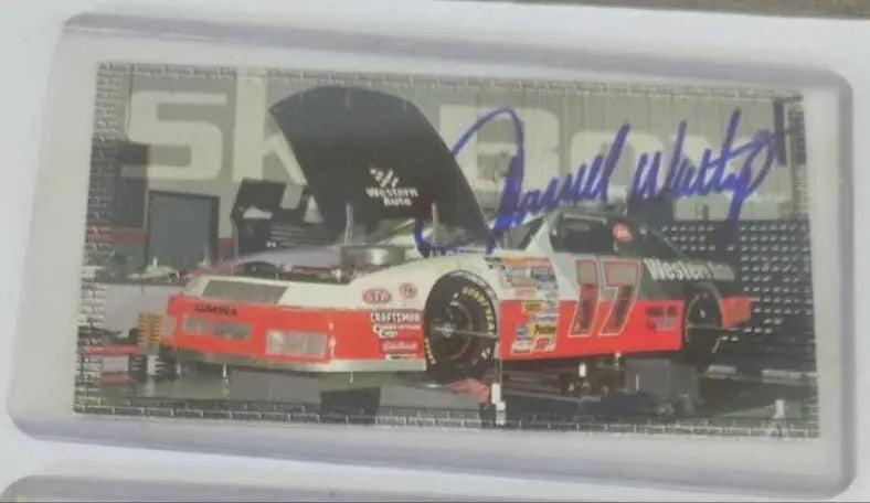 NASCAR Autographs | Darrell Waltrip #17 | Western Auto | Early 1990s The Junk Guru