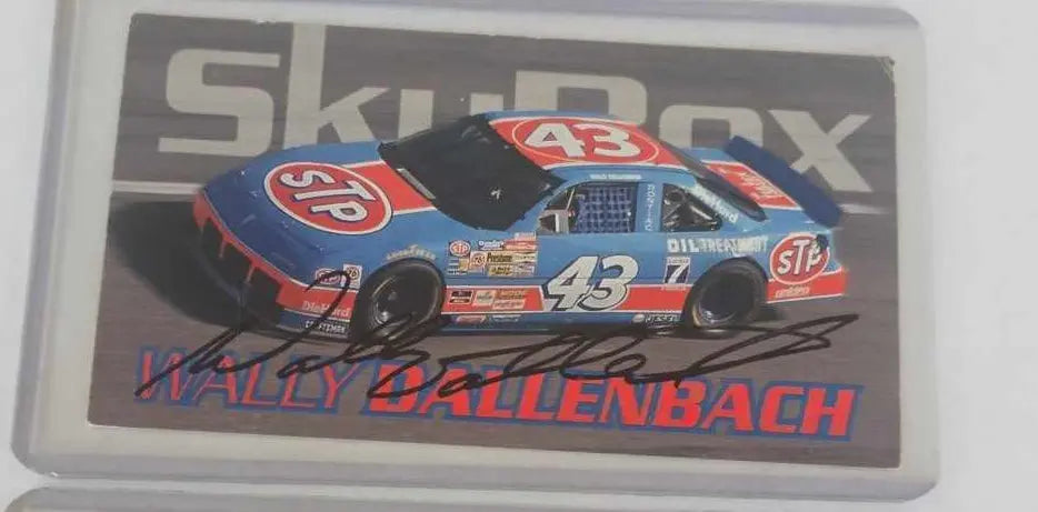 Wally Dallenbach #4 | Autographed NASCAR Plated Pictures | Mint The Junk Guru