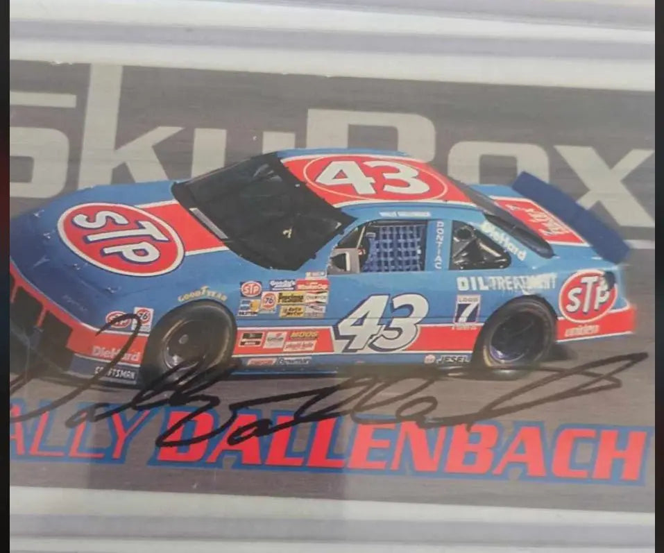Wally Dallenbach #4 | Autographed NASCAR Plated Pictures | Mint - The Junk Guru