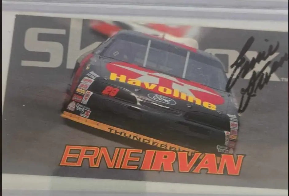 NASCAR Autographed Pictures | #28 Ernie Irvan | Havoline Ford Thunderbird - The Junk Guru